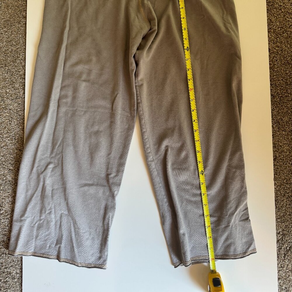 Vintage Low-Rise Hard Tail Capri Sweatpants Corset Drawstring Waist Size Large - Picture 5 of 5